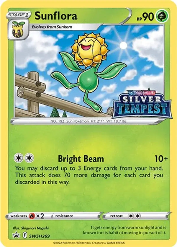 Sunflora Staff Prerelease SWSH269 - Sword & Shield Promo