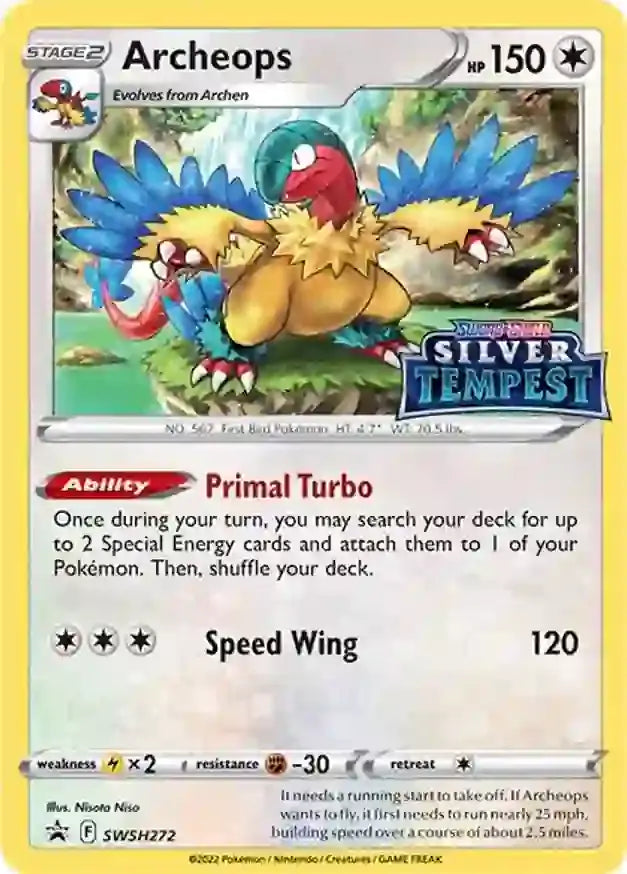 Archeops Prerelease SWSH272 - Sword & Shield Promo