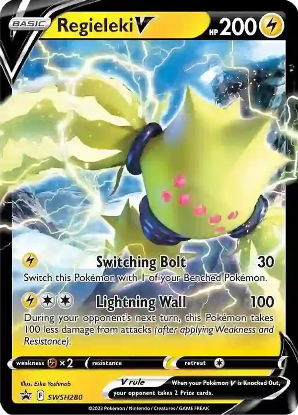 Regieleki V SWSH280 - Sword & Shield Promo