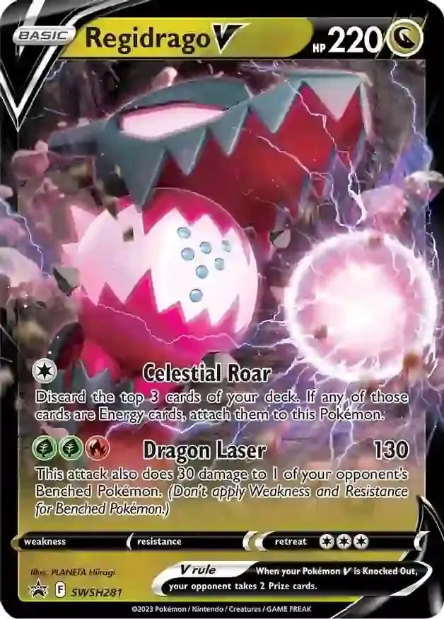 Regidrago V SWSH281 - Sword & Shield Promo