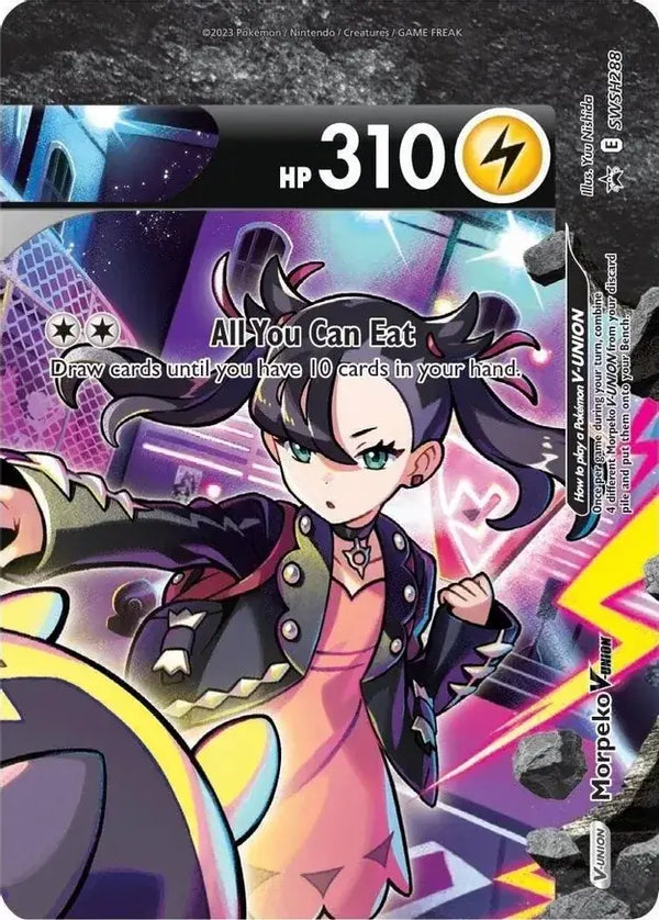 Morpeko V-Union SWSH288 - Sword & Shield Promo