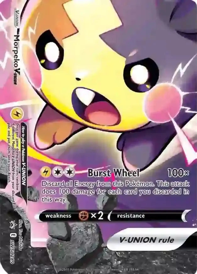 Morpeko V-Union SWSH289 - Sword & Shield Promo