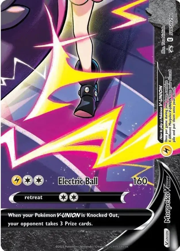 Morpeko V-Union SWSH290 - Sword & Shield Promo