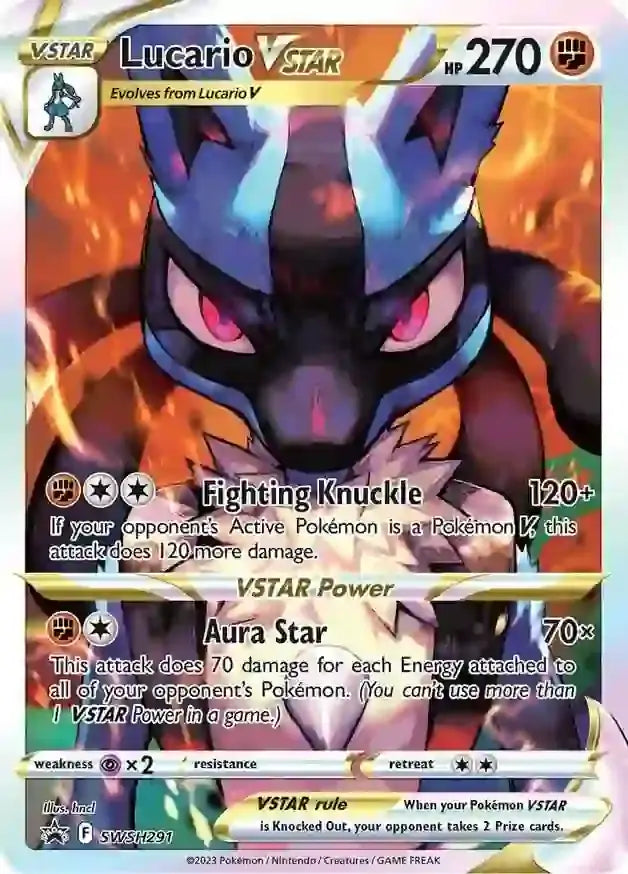 Lucario VSTAR SWSH291 - Sword & Shield Promo