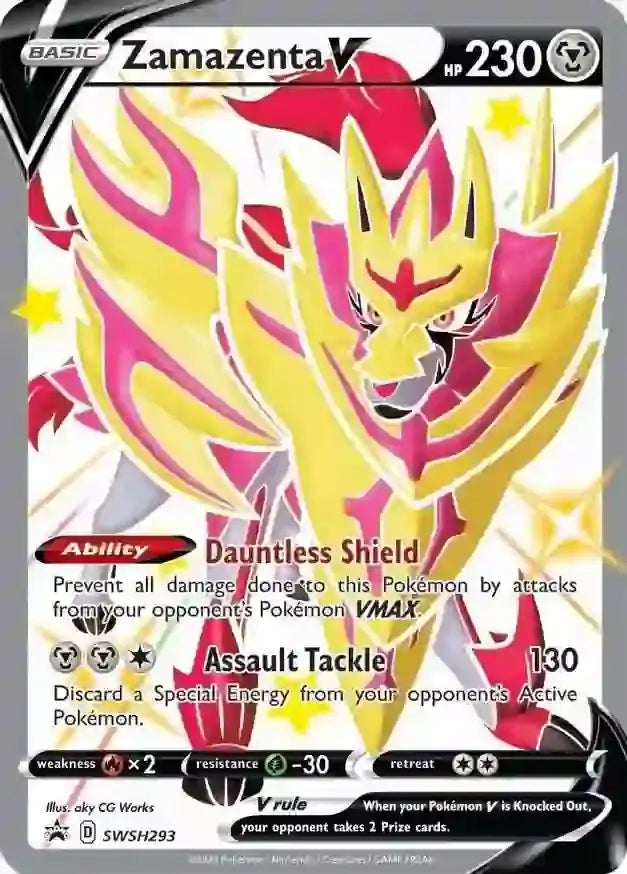 Zamazenta V SWSH293 - Sword & Shield Promo
