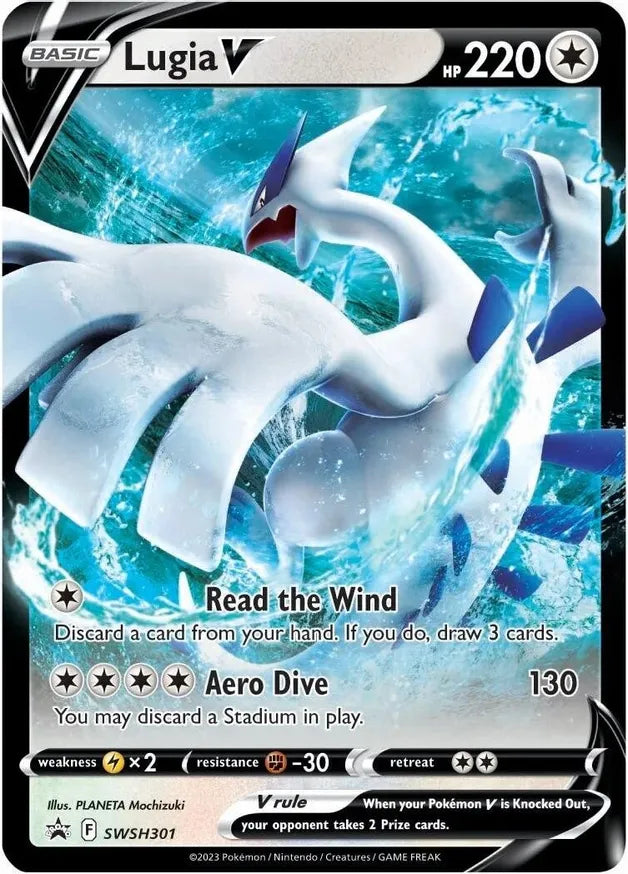 Lugia V SWSH301 - Sword & Shield Promo