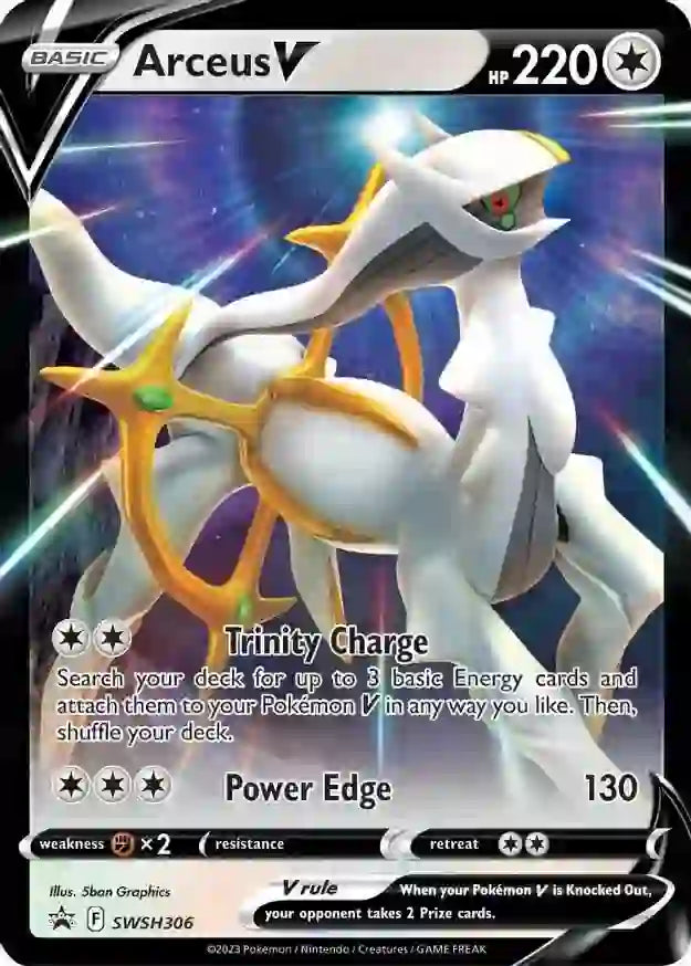 Arceus V SWSH306 - Sword & Shield Promo