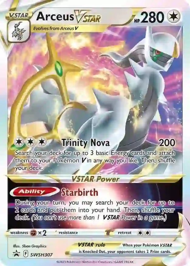 Arceus VSTAR SWSH307 - Sword & Shield Promo