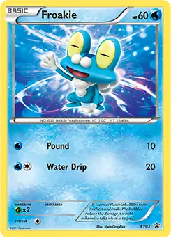 Froakie XY03 - XY Black Star Promos