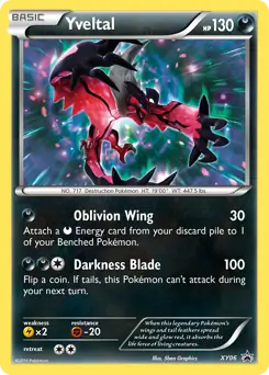 Yveltal XY06 - XY Black Star Promos