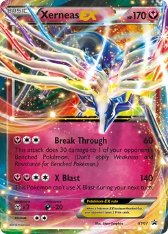 Xerneas EX XY07 - XY Black Star Promos