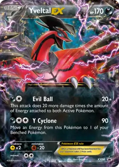 Yveltal EX XY08 - XY Black Star Promos