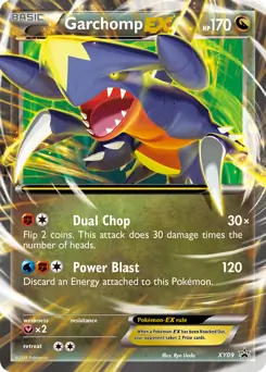 Garchomp EX XY09 - XY Black Star Promos