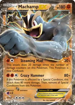 Machamp EX XY108 - XY Black Star Promos