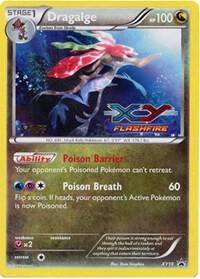 Dragalge Prerelease Staff XY10 - XY Black Star Promos
