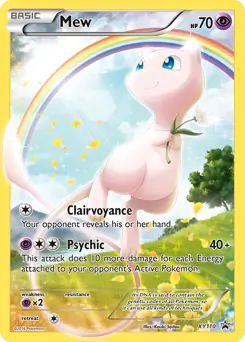 Mew XY110 - XY Black Star Promos