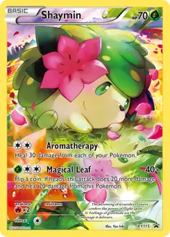 Shaymin XY115 - XY Black Star Promos