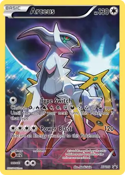 Arceus XY116 - XY Black Star Promos