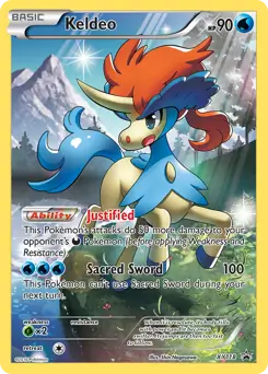 Keldeo XY118 - XY Black Star Promos
