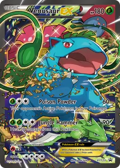 Venusaur EX XY123 - XY Black Star Promos