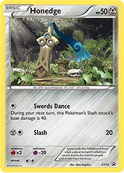 Honedge XY12 - XY Black Star Promos