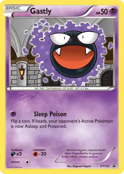 Gastly XY132 - XY Black Star Promos