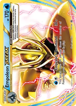Empoleon BREAK XY134 - XY Black Star Promos