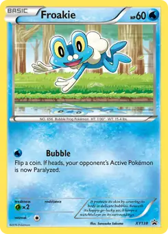 Froakie XY138 - XY Black Star Promos