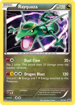 Rayquaza XY141 - XY Black Star Promos