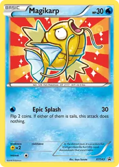 Magikarp XY143 - XY Black Star Promos