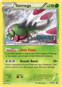 Yanmega Prerelease XY144 - XY Black Star Promos