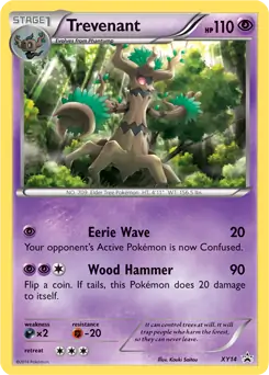 Trevenant XY14 - XY Black Star Promos