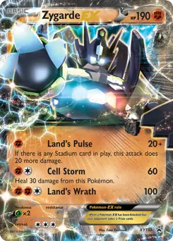 Zygarde EX XY151 - XY Black Star Promos