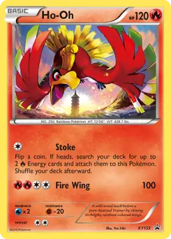 Ho-Oh XY153 - XY Black Star Promos