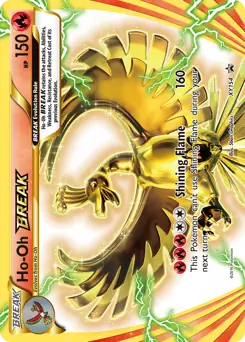 Ho-Oh BREAK XY154 - XY Black Star Promos
