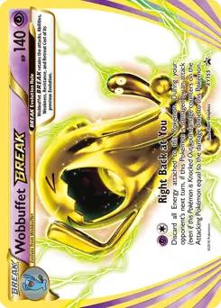 Wobbuffet BREAK XY155 - XY Black Star Promos