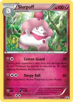 Slurpuff XY15 - XY Black Star Promos