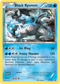 Black Kyurem XY160 - XY Black Star Promos