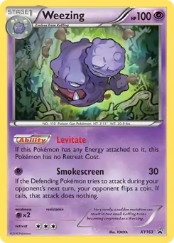 Weezing XY163 - XY Black Star Promos