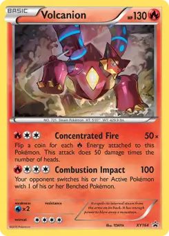 Volcanion XY164 - XY Black Star Promos
