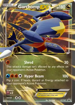 Garchomp EX XY167 - XY Black Star Promos