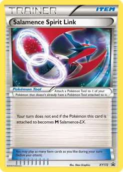 Salamence Spirit Link XY172 - XY Black Star Promos