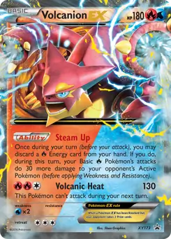 Volcanion EX XY173 - XY Black Star Promos