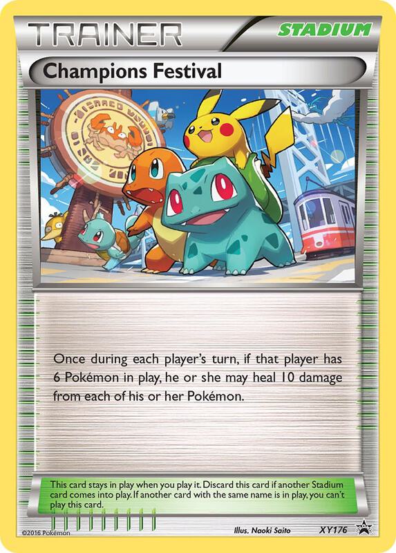 Champions Festival 2016 XY176 - XY Black Star Promos