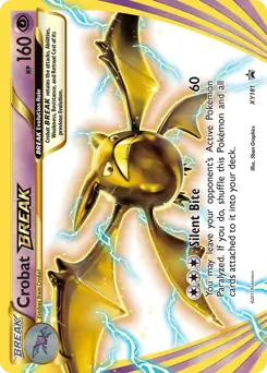 Crobat BREAK XY181 - XY Black Star Promos