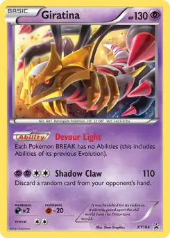 Giratina XY184 - XY Black Star Promos