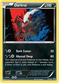 Darkrai XY194 - XY Black Star Promos
