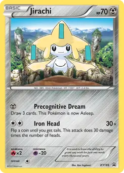 Jirachi XY195 - XY Black Star Promos