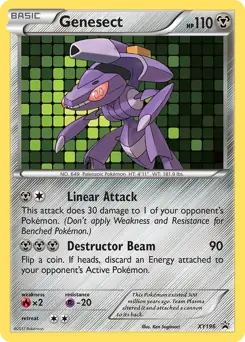 Genesect XY196 - XY Black Star Promos