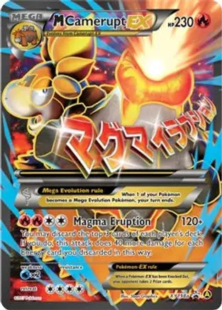 M Camerupt EX XY198a - Alternate Art Promos